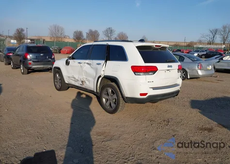 2016 Jeep Grand Cherokee Limited z USA, uszkodzony, nr VIN 1C4RJFBG2GC498826